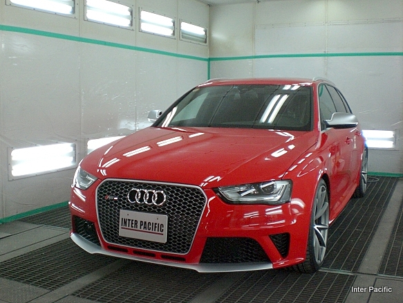 アウディ RS4アバント コーティング施工事例