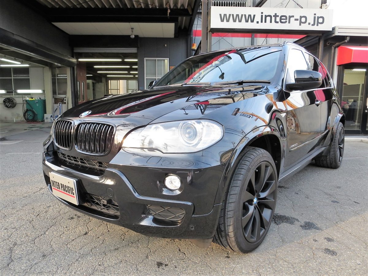 BMW X5　リアドア 鈑金塗装 事例