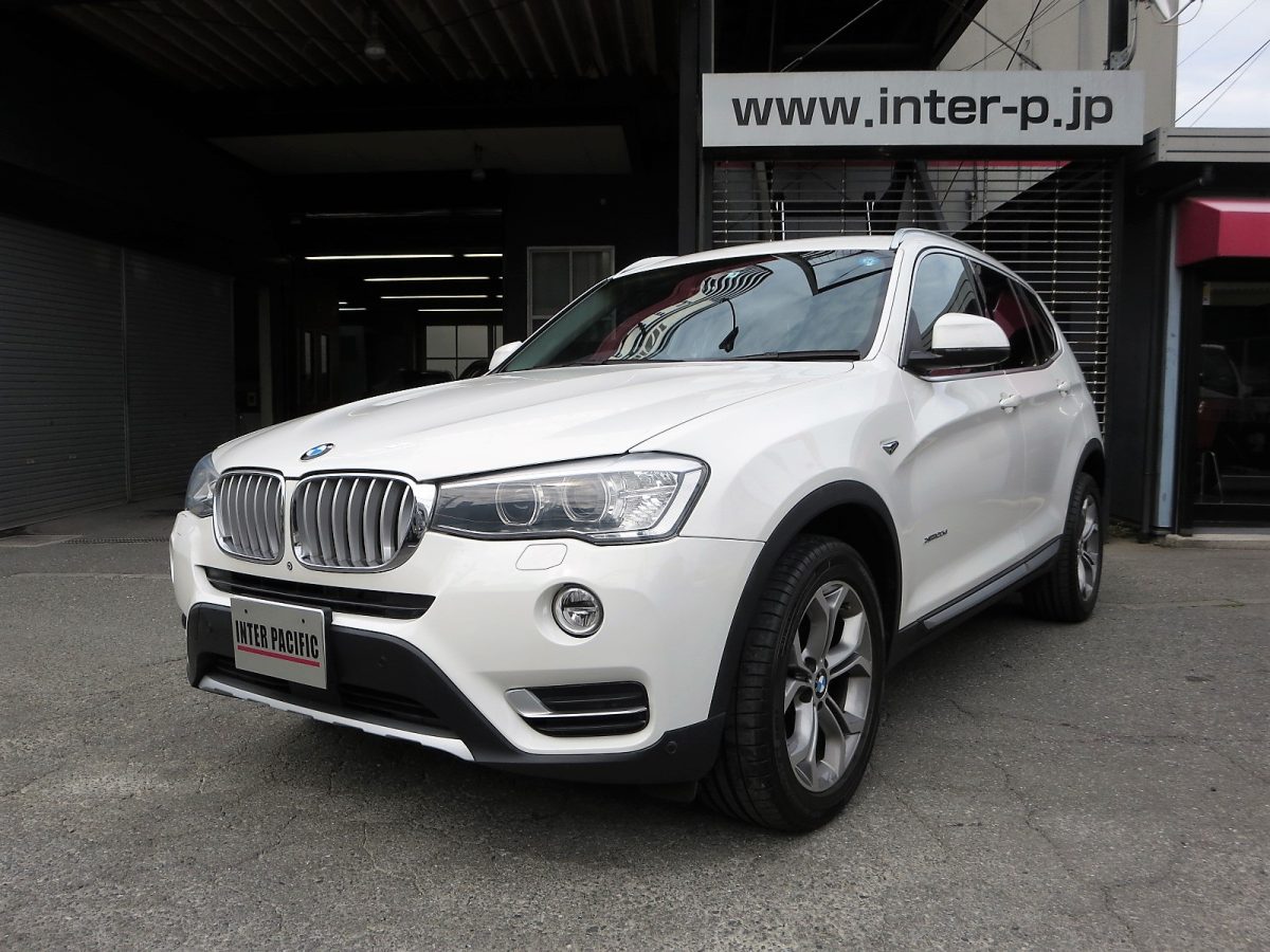 BMW X3　板金塗装 修理事例