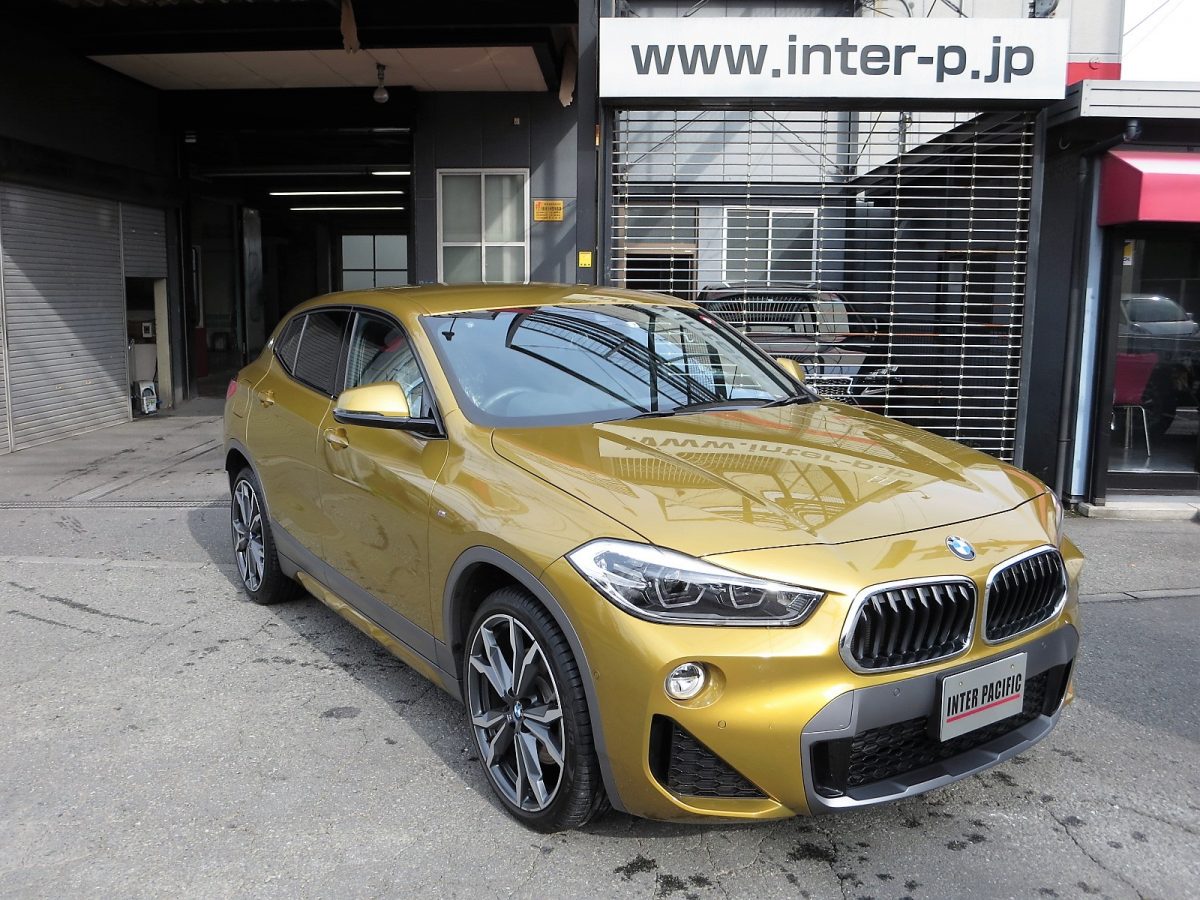 BMW X2　板金塗装 修理 事例