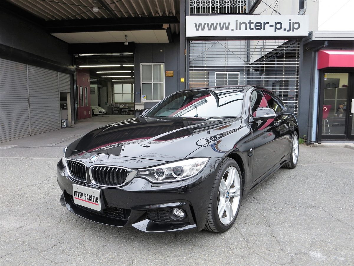 BMW 420iグランクーペ　板金塗装 修理 事例