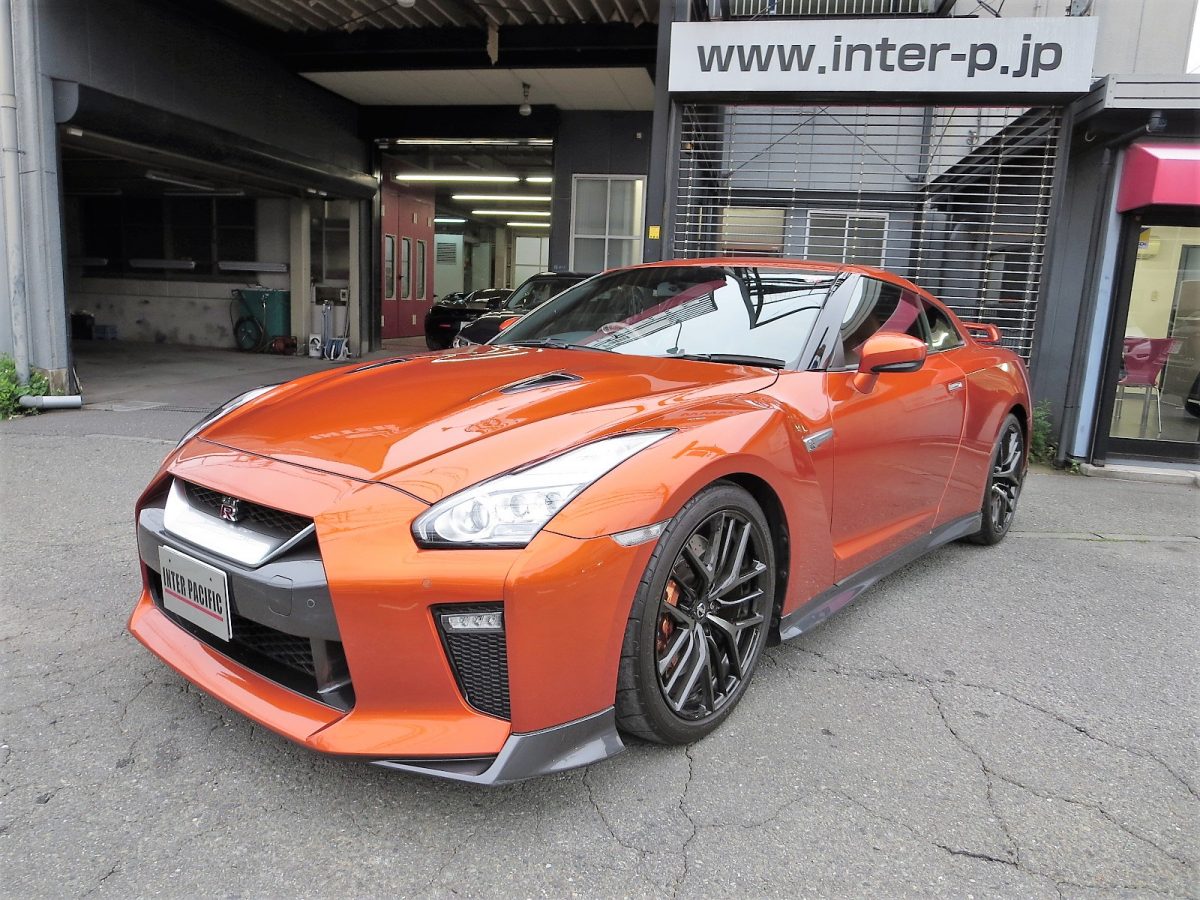 日産 GTR(R35)　板金塗装 修理 事例